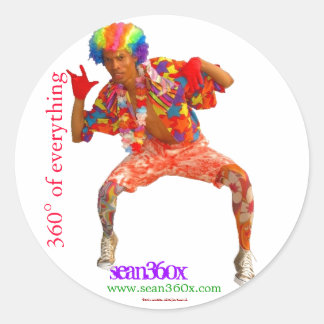 Sticker sean360x 360° Clown