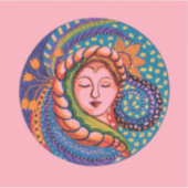 Sticker - Serene Godin Mandala Art (Voorkant)