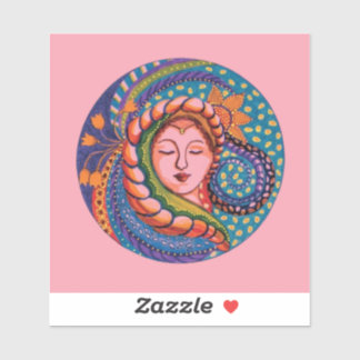 Sticker - Serene Godin Mandala Art