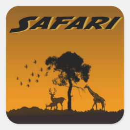 Sticker Serengeti Safari