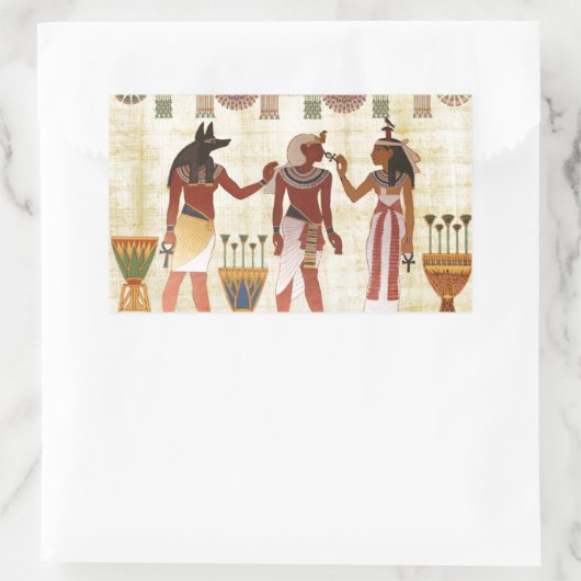 Sticker set in Egyptische Pharoah ontwerp (Tas)