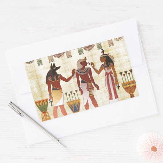 Sticker set in Egyptische Pharoah ontwerp (Envelop)