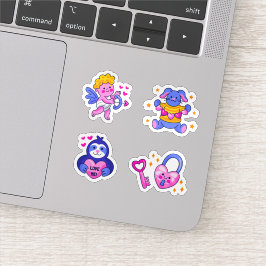 Sticker set met liefde