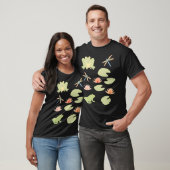 Sticker Set Vijver Vrienden T-shirt (Unisex)
