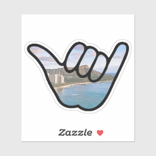 Sticker - Shaka - Diamond Head (Vel)