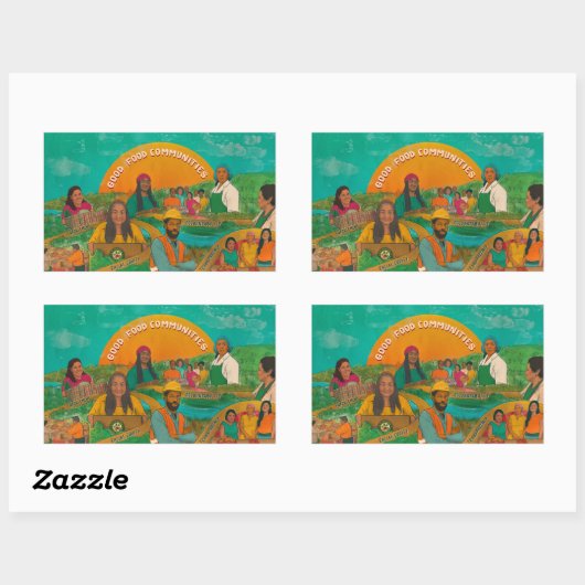 Sticker Sheet: Goede Voedsel Gemeenschappen (Vel)