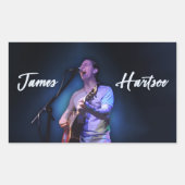 Sticker Sheet - James Hartsoe zingt (Voorkant)
