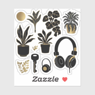Sticker Silhouetten: Elegant & Minimalistisch Dage