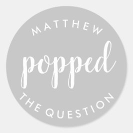 Sticker Silver over de vraag