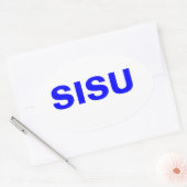 Sticker SISU Natuur & Geest van het Finse volk (Envelop)