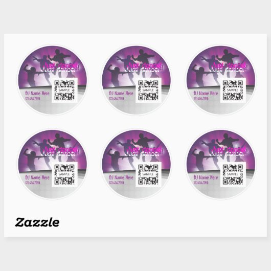 Sticker Sjabloon Dans (Vel)