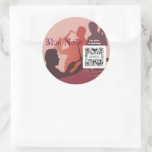 Sticker Sjabloon Event Jazz Band (Tas)