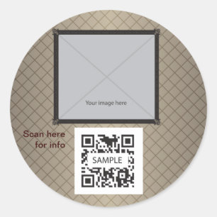 Sticker Sjabloon Generic Brown