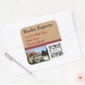 Sticker Sjabloon Realty Experts (Envelop)