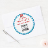 Sticker Sjabloon Republican Elephant (Envelop)