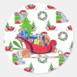 Sticker Sleigh