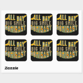 Sticker-slijmerige G Vierkante Sticker (Vel)