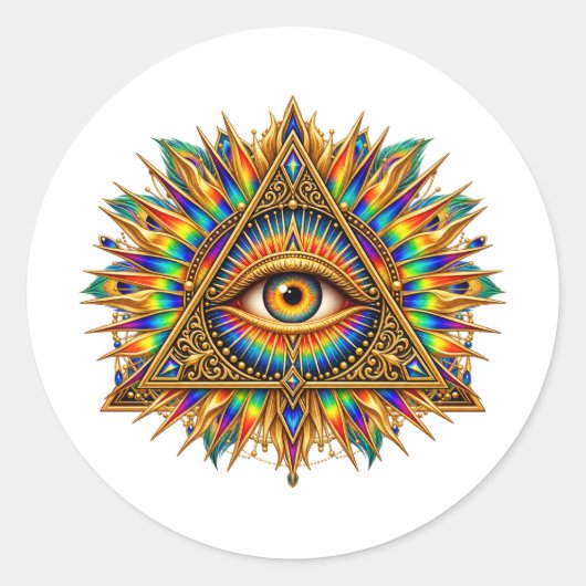 Sticker Solar Sentinel Eye (Voorkant)