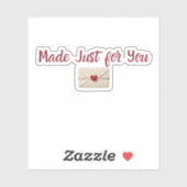 Sticker 'Speciaal voor Jou gemaakt' | Packaging La (Vel)