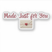 Sticker 'Speciaal voor Jou gemaakt' | Packaging La (Voorkant)
