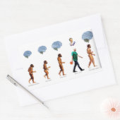 Sticker - Spelen door middel van man (Envelop)