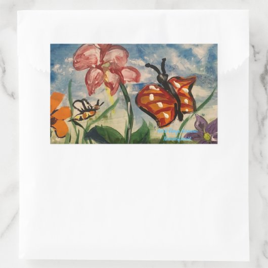 Sticker Spring Origineel KUNSTWERK (Tas)