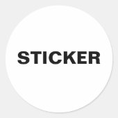 STICKER Sticker (Voorkant)