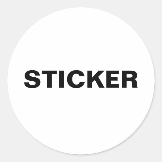 STICKER Sticker (Voorkant)