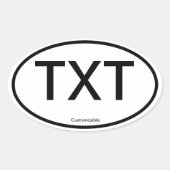  Sticker [sticker in de thuisstad] (Voorkant)