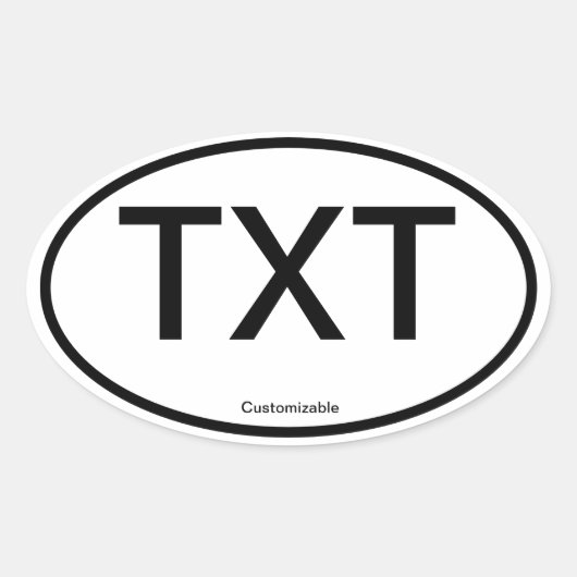  Sticker [sticker in de thuisstad] (Voorkant)