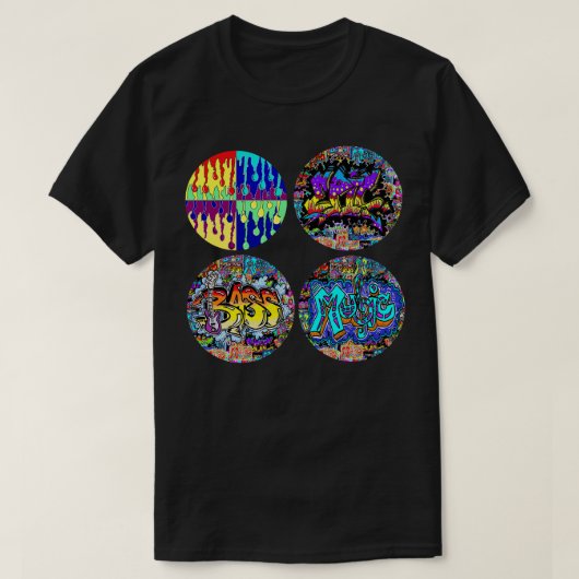 sticker stickers Graffiti Cool 1 T-shirt (Design voorkant)