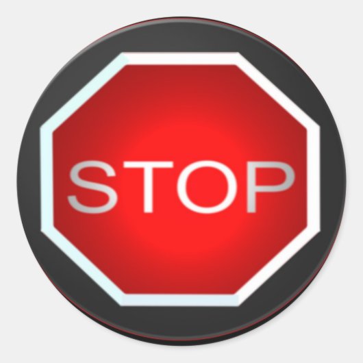 Sticker stoppen (Voorkant)