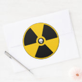 Sticker stralingsrisico (Envelop)