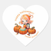 Sticker sweet pumpkin (Voorkant)