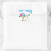 Sticker Sweet Twins Owls Boy Girl Baby (Tas)