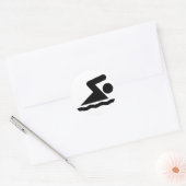 Sticker Swim Symbol (Envelop)