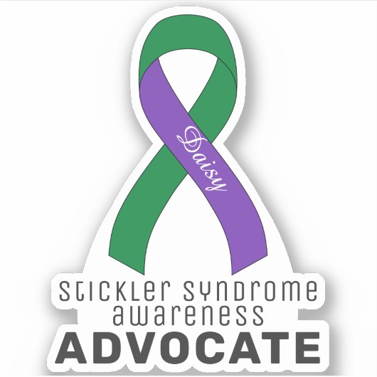 Sticker Syndrome Awareness Vinyl Sticker (Voorkant)