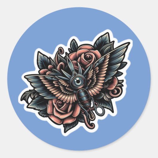 sticker tattoo ontwerp (Voorkant)