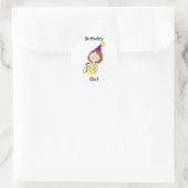 Sticker, te koop! ronde sticker (Tas)