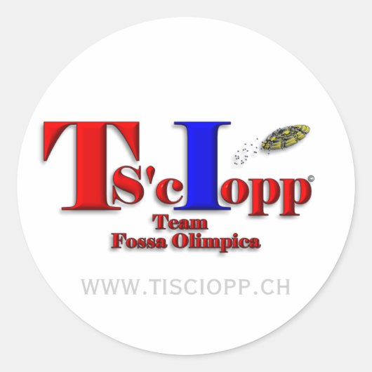 Sticker Team TIS'ciopp (Voorkant)