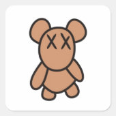 Sticker Teddybeer (Voorkant)