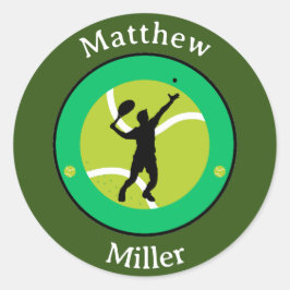 Sticker - Tennisser - Gepersonaliseerd - Naam toev