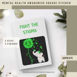 Sticker ter bevordering van het bewustzijn van de