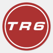 Sticker TR6 (Voorkant)