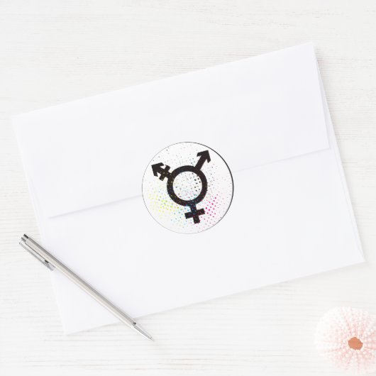 sticker transgendersymbool (Envelop)