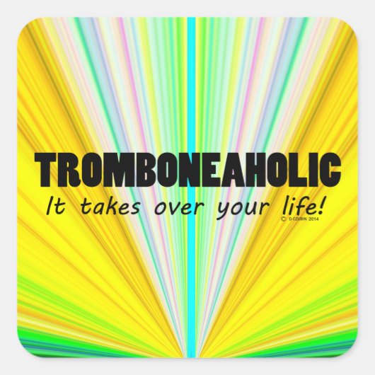 Sticker Trombo-embolic Life Square (Voorkant)