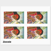 Sticker Tropische Hawaïaanse Eilanden Reizen (Vel)