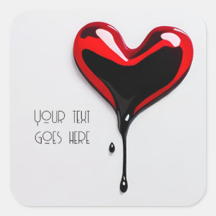 Sticker trouwcadeau feesttas 