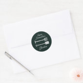 Sticker tuin, douanenaam (Envelop)