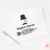 Sticker tussen landen (Envelop)
